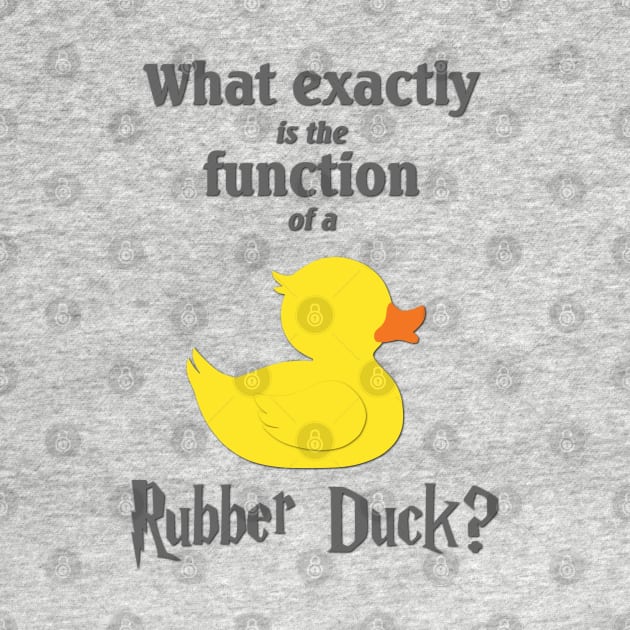 What Exactly is the Function of a Rubber Duck? by OutlineArt